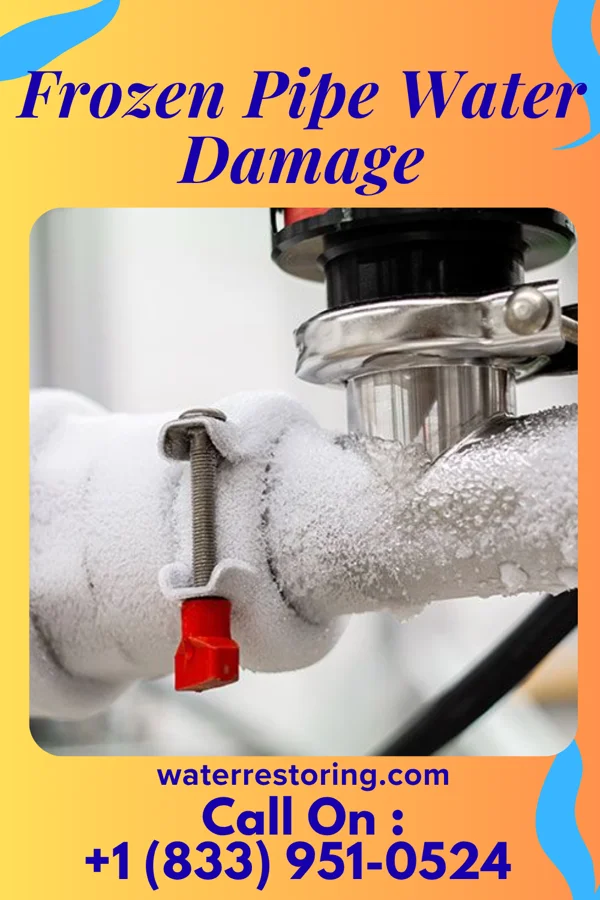 Frozen Pipe Water Damage in Royal Kunia, HI